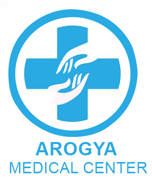 AROGYA MEDICAL + Logo